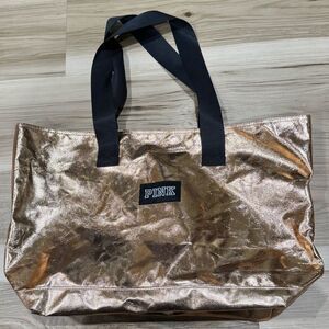 Victoria’s Secret PINK Rose Gold Tote Bag